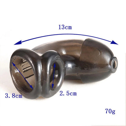 Anti Masturbation TPE Chastity Lock for Male (No Year Range)