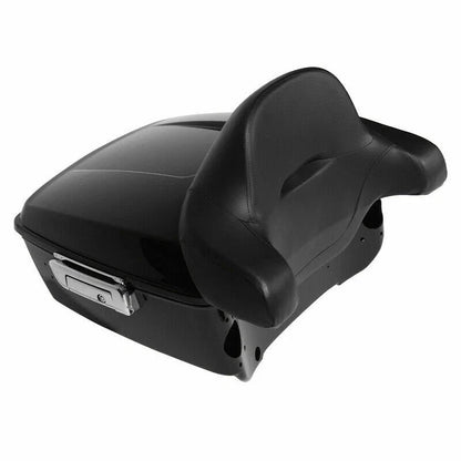 2X King Trunk Mount Rack Pad for Harley Touring Road Glide (2014–2026)