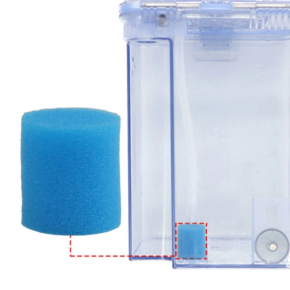 4 Pack Sponge Filters for ECOVACS DEEBO Vacuums