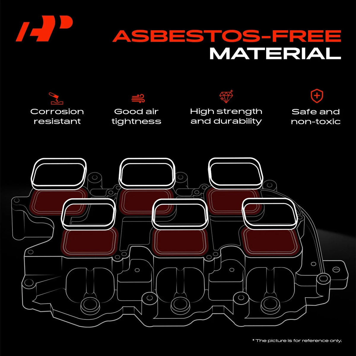 Intake Manifold Gasket for Chevy Impala Buick LaCrosse Pontiac