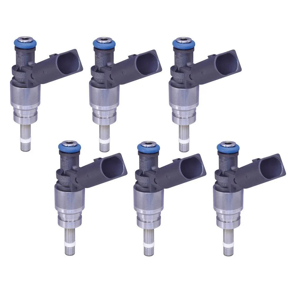 Set of 6 Fuel Injectors FIJ0035 for Audi A4 A5 Quattro A6 Q5 (2005–2012)