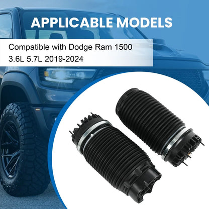 Set of 2 Air Suspension Spring Bags for Dodge Ram 1500 (2019–2024)
