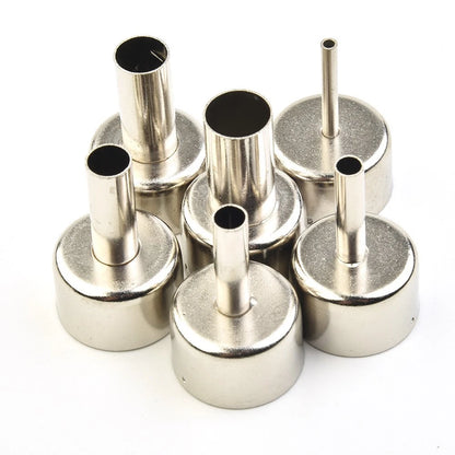 Set of 6 Heat Resistant Nozzles for Soldering Station Hot Air Tools