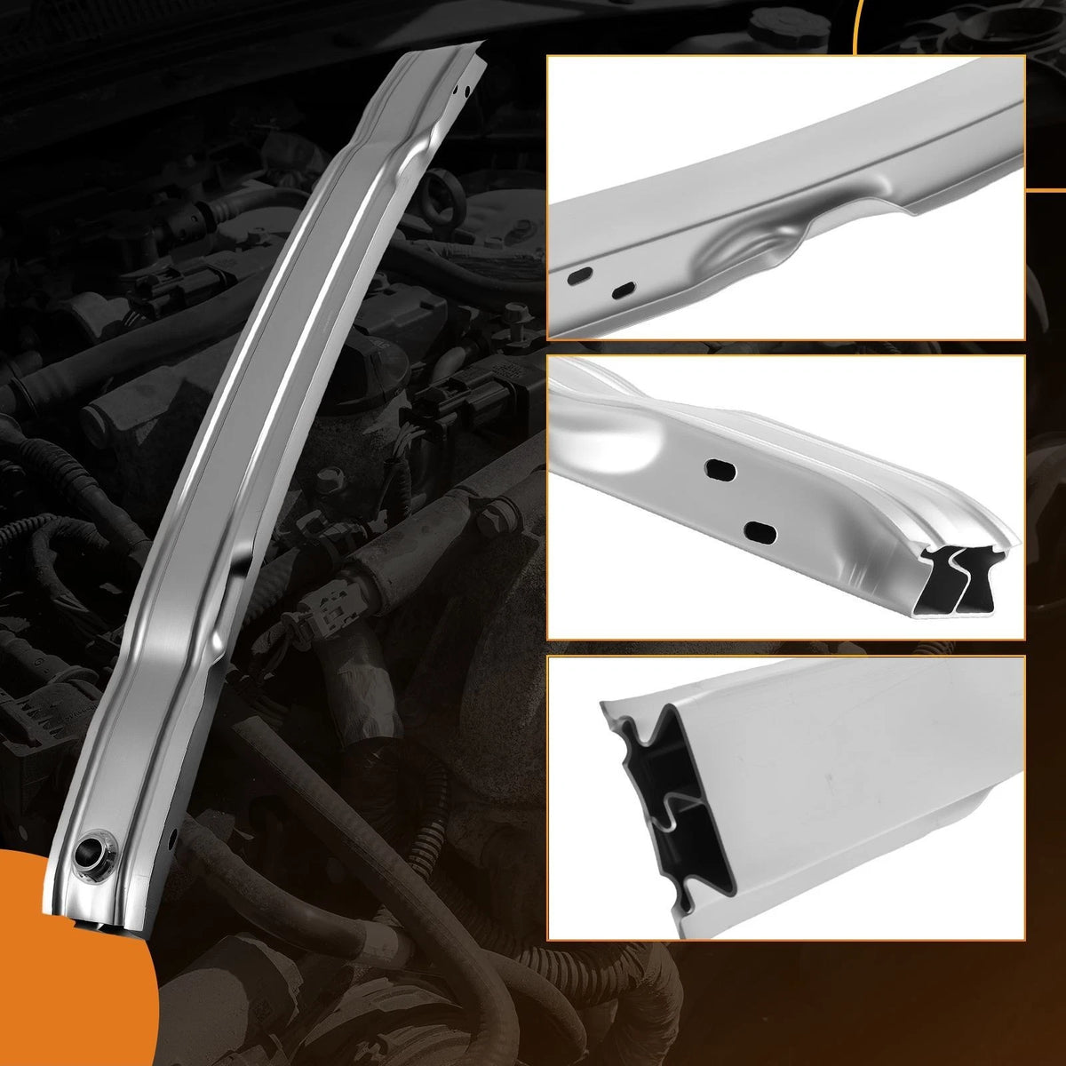 Bumper Reinforcement Bar for Audi A6 (2012–2018) TB9WSR, 4G0 807 113 A