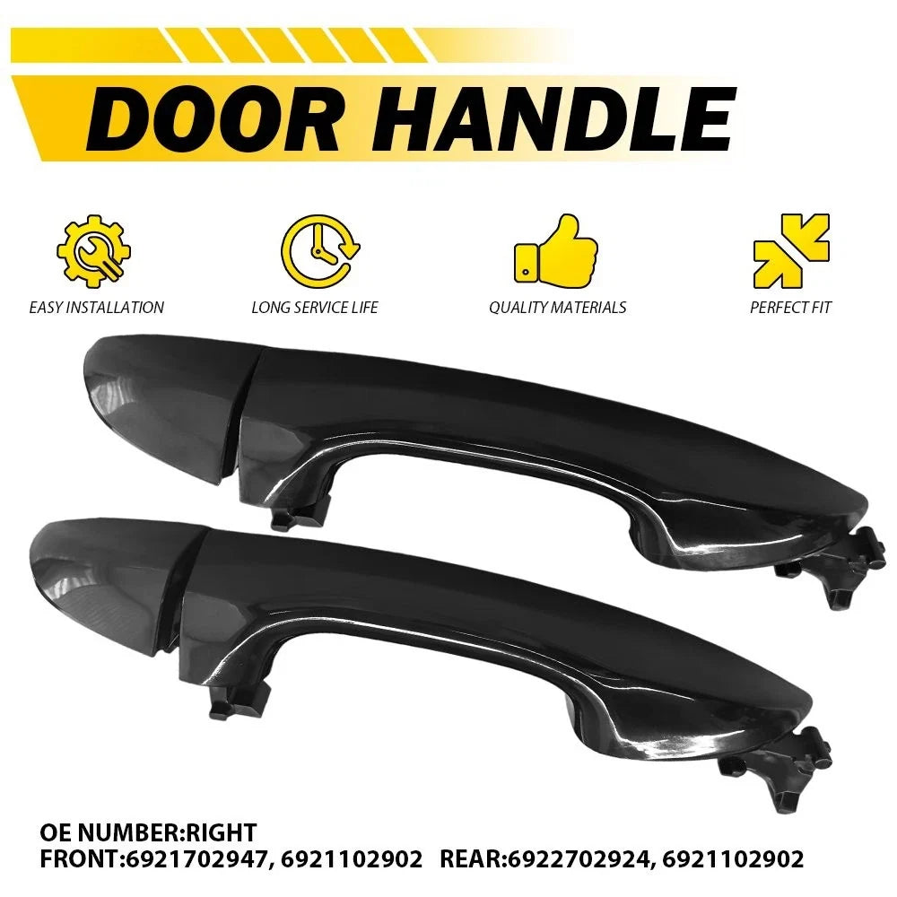 Pair Outside Door Handles for Toyota Corolla (2014–2019) - Right Side