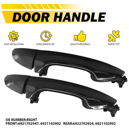 Pair Outside Door Handles for Toyota Corolla (2014–2019) - Right Side