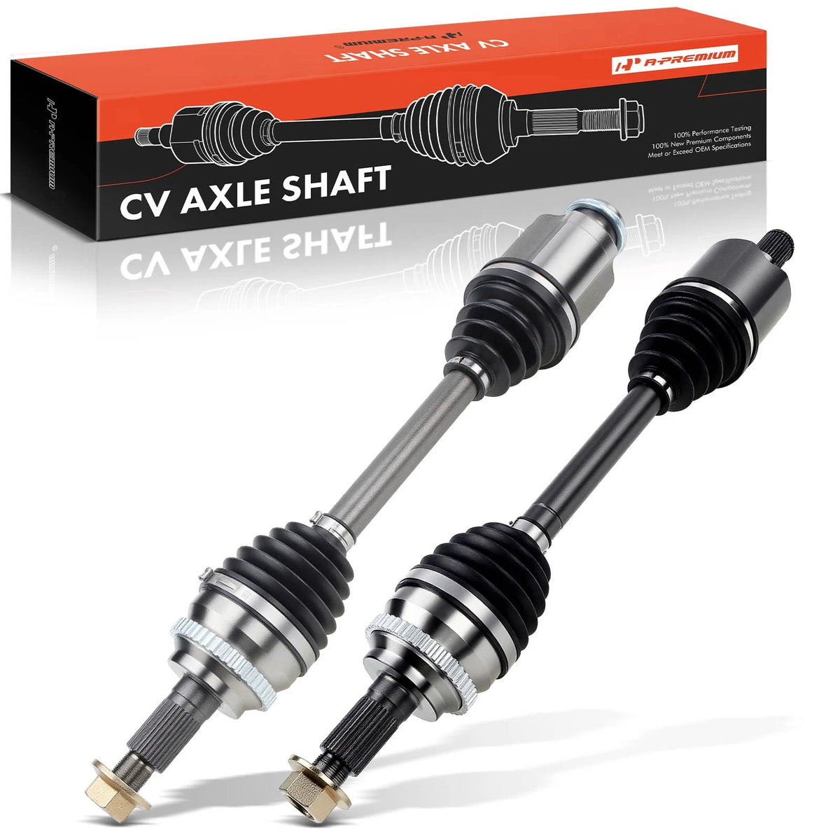 A-Premium 2X Front CV Axle Assembly for Mazda CX-9 CX-7 (2007–2011) GP312560XB, GP312560XD, GP312560XE, 66-8192, 66-2189