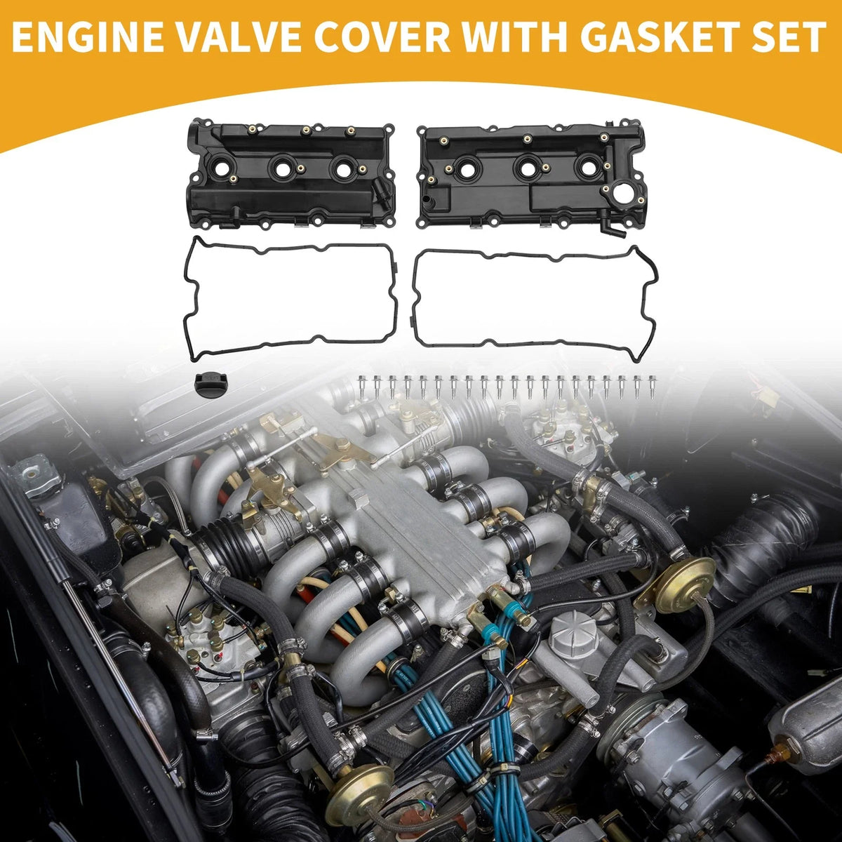 Engine Valve Cover with Gasket No. 132645W510 for Nissan Pathfinder (2002–2004)