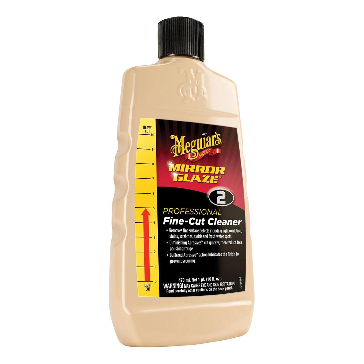 Meguiar's M0216 Fine-Cut Cleaner for Automotive Detailing (16 oz)