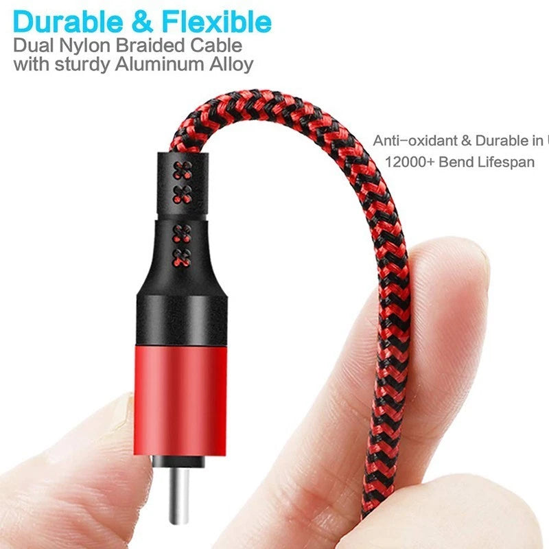USB-A to Type-C Fast Charging Data Sync Charger for iPhone 14 13 12