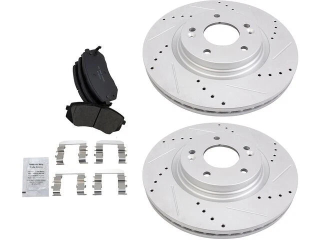 Brake Pad and Rotor Kit for Hyundai Sonata (2015) 65176KGKT