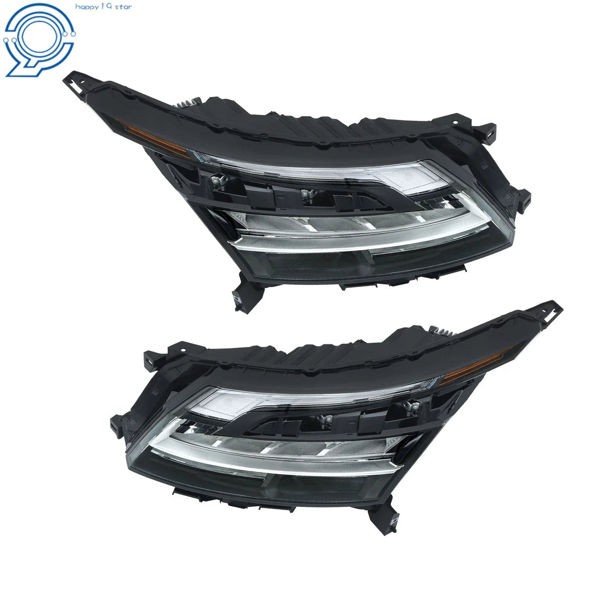 Front LED Headlights for Nissan Pathfinder (2022–2023) W/Halogen Turn Signal