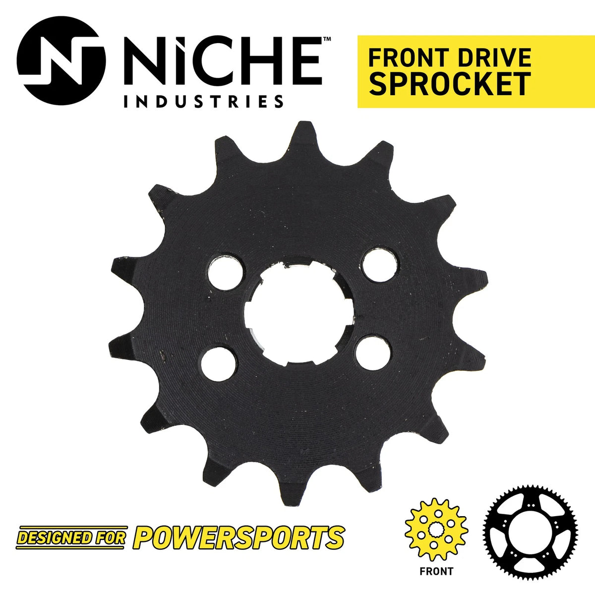 Sprocket Kit 14T Front 37T Rear for Honda Z50R (MK1003499, 23801-178-000)