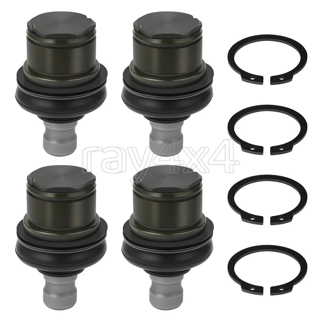 Set of 4 Upper Lower Ball Joints for Arctic Cat 250 300 2X4 4X4 (1998–2005)