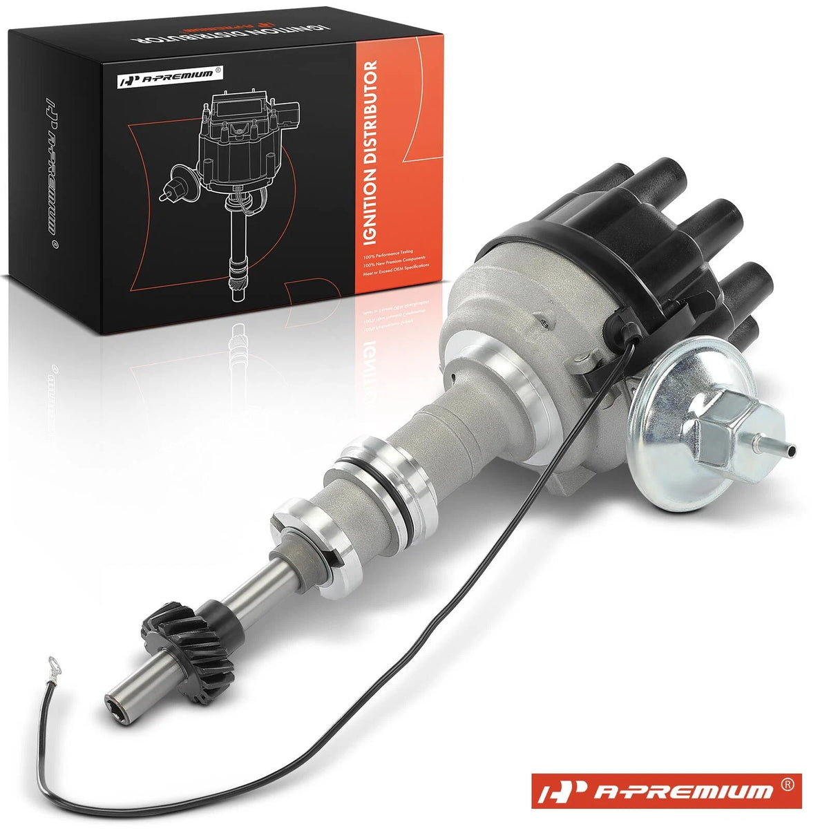 Ignition Distributor for Ford F-100 F-250 F-350 1969–1973 (C8VF12127A, DST2813)