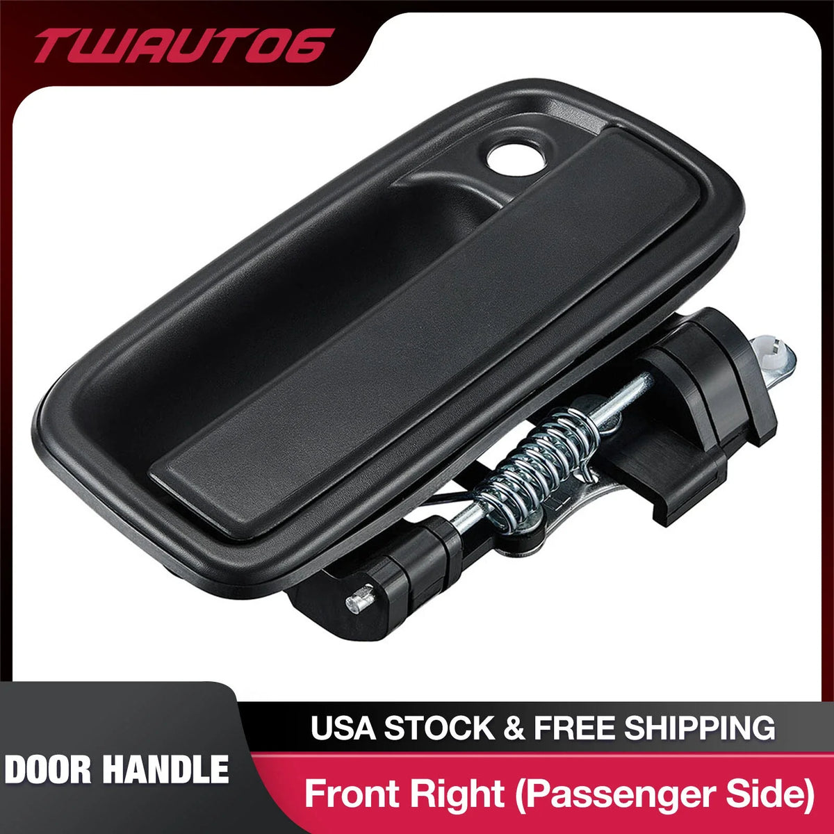Outer Door Handle Front Right Passenger Side for 1995-2004 Toyota Tacoma
