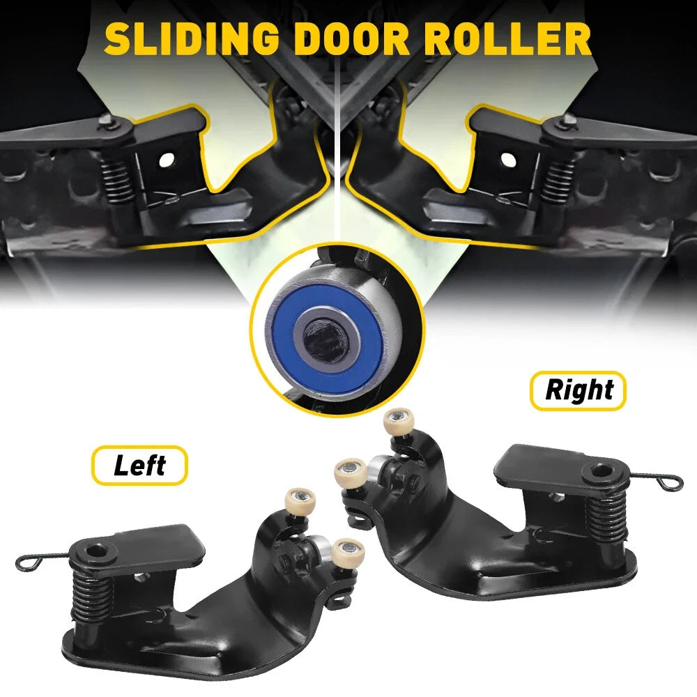 Pair of Center Sliding Mount Door Rollers for Honda Odyssey (2005–2010)