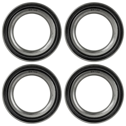 Set of 4 Front and Rear Wheel Ball Bearings for Polaris RZR XP 4 1000 (2015–2017) BR160AA1058