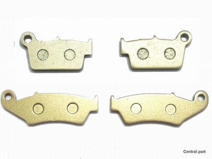 Front Rear Brake Pads for Yamaha YZ 125 K/L/M (2000–2007) / YZ 250 (1998–2000)