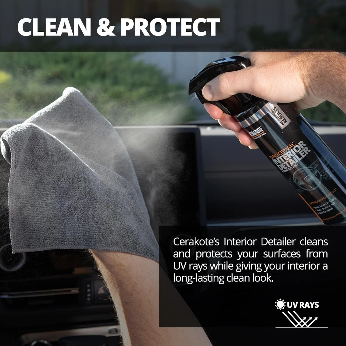 Rapid Ceramic Interior Detailer Spray for Multi-Surface Cleaning (2023)