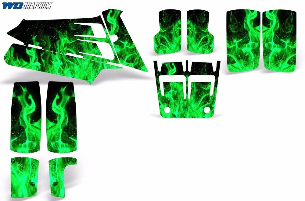 ATV Graphics Kit for Yamaha Banshee 350 (1987–2005)