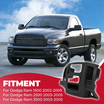 Center Dash Radio Bezel Climate Trim Panel Vent for Dodge Ram 1500 2500 (2002–2005)