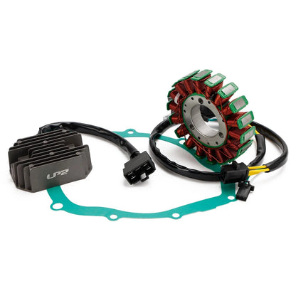 Magneto Stator + Voltage Rectifier + Gasket for Suzuki SV650 SV650S (1999–2002)