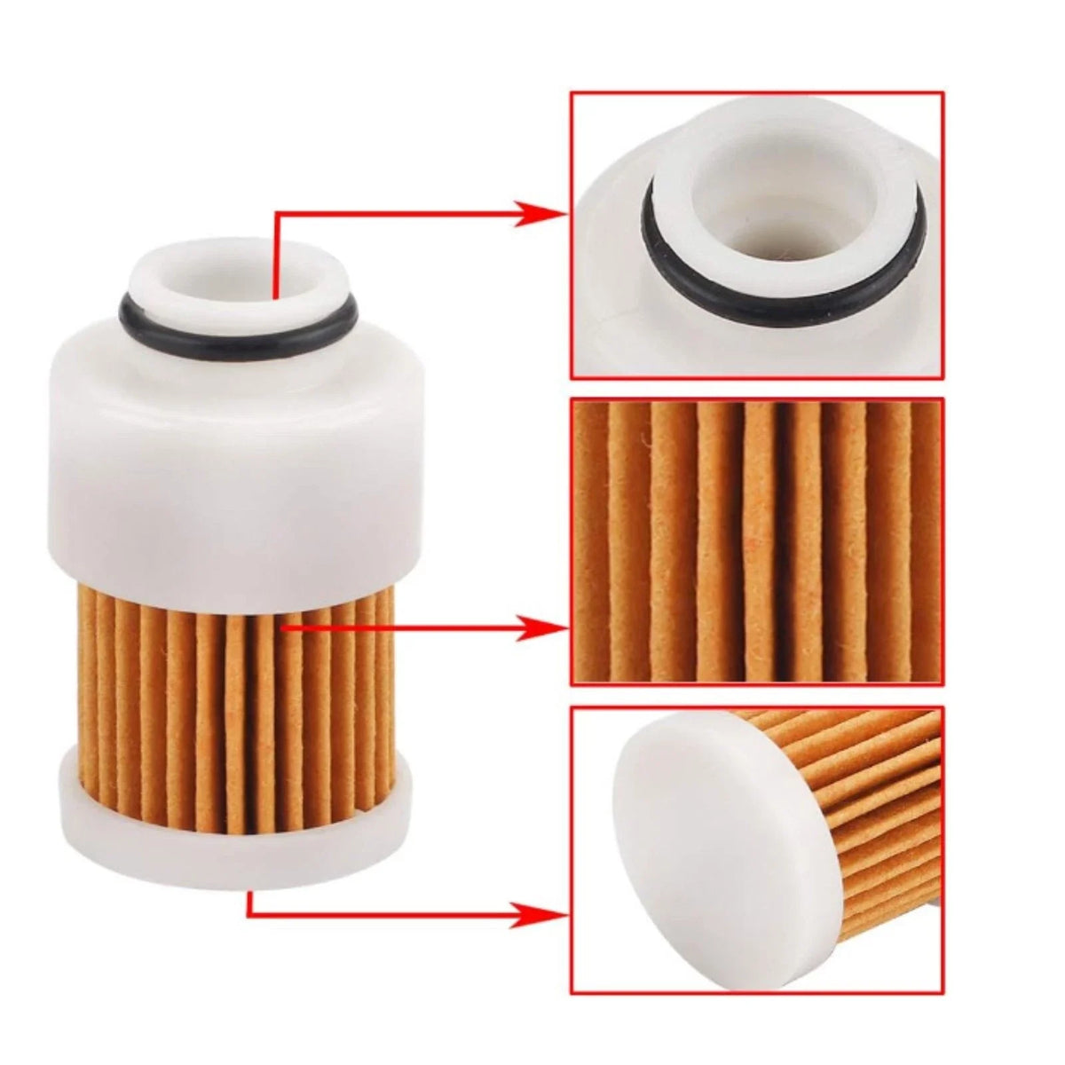 2X Fuel Filter for Mercury Marine Boat (35-8M0168897, 35-8M0149607)