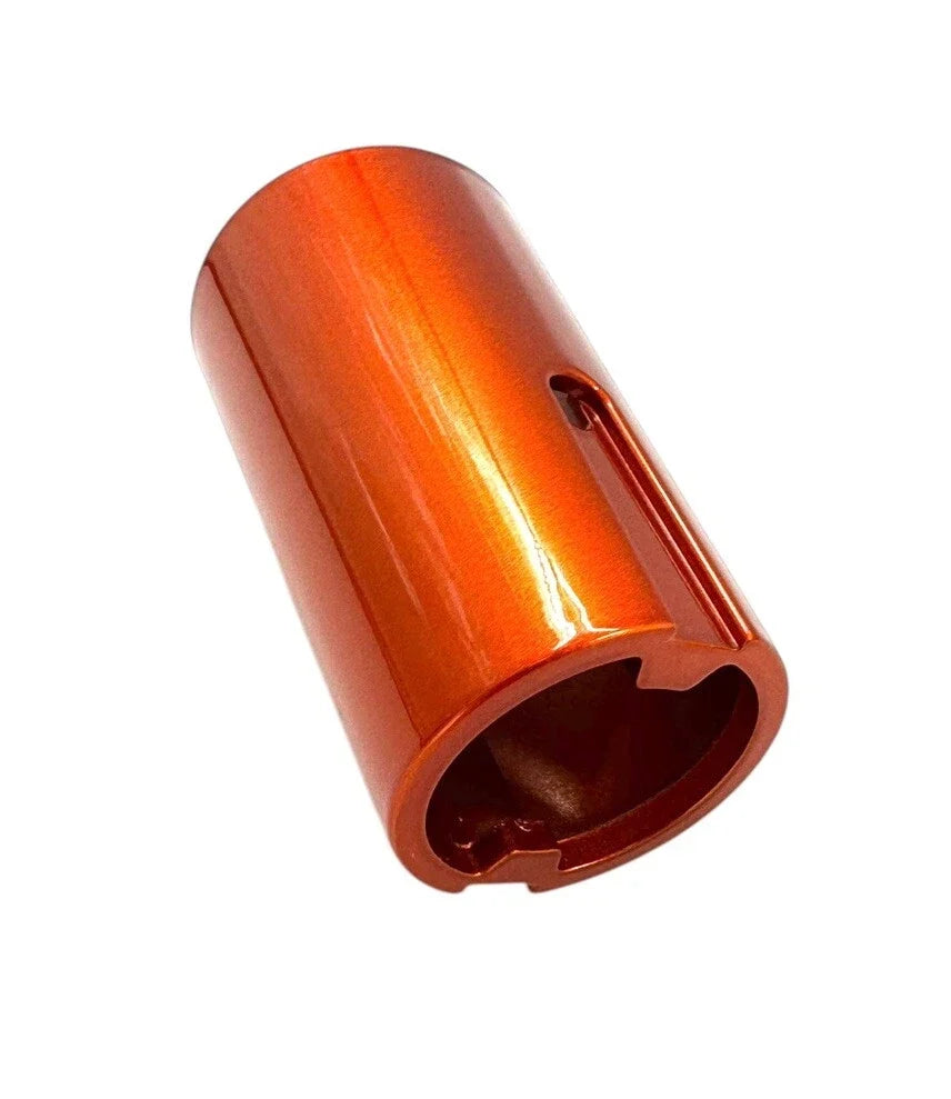 Shift Knob Gunmetal Orange Cylinder for Eaton Fuller 9 10 Speed Truck (1998–2024)