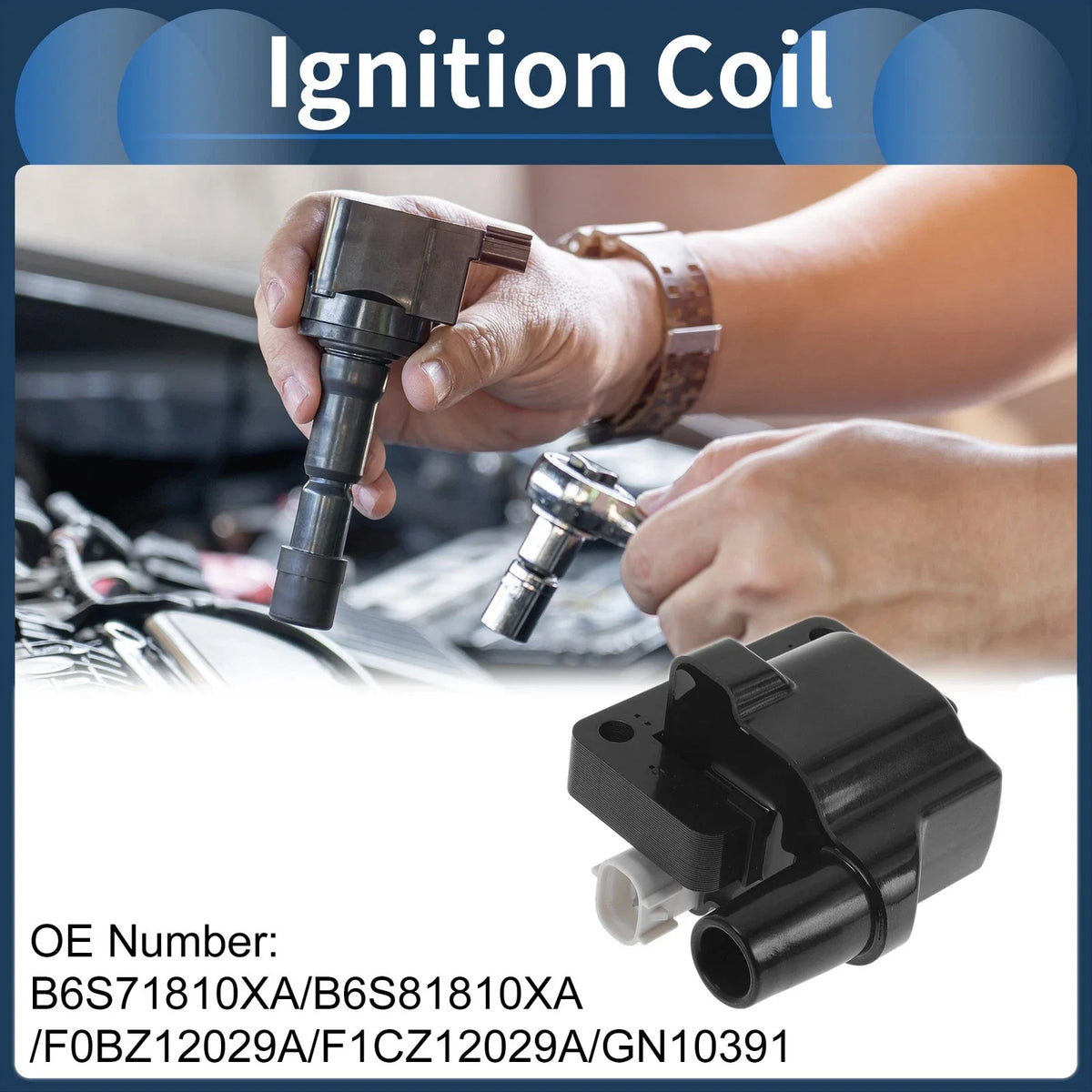 Ignition Coil Pack No.B6S71810XA for Ford Escort (1991–1996)