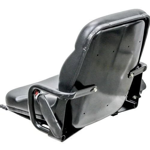 Bucket Seat with Hip Restraints & Slides for Caterpillar DP50 DP70 DP90