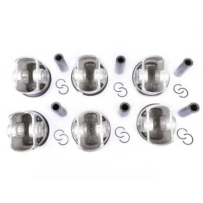 Set of 6 Pistons for VW Touareg, Audi A6 A7 A8 Q5 Q7 S4 S5 (2009–2017)