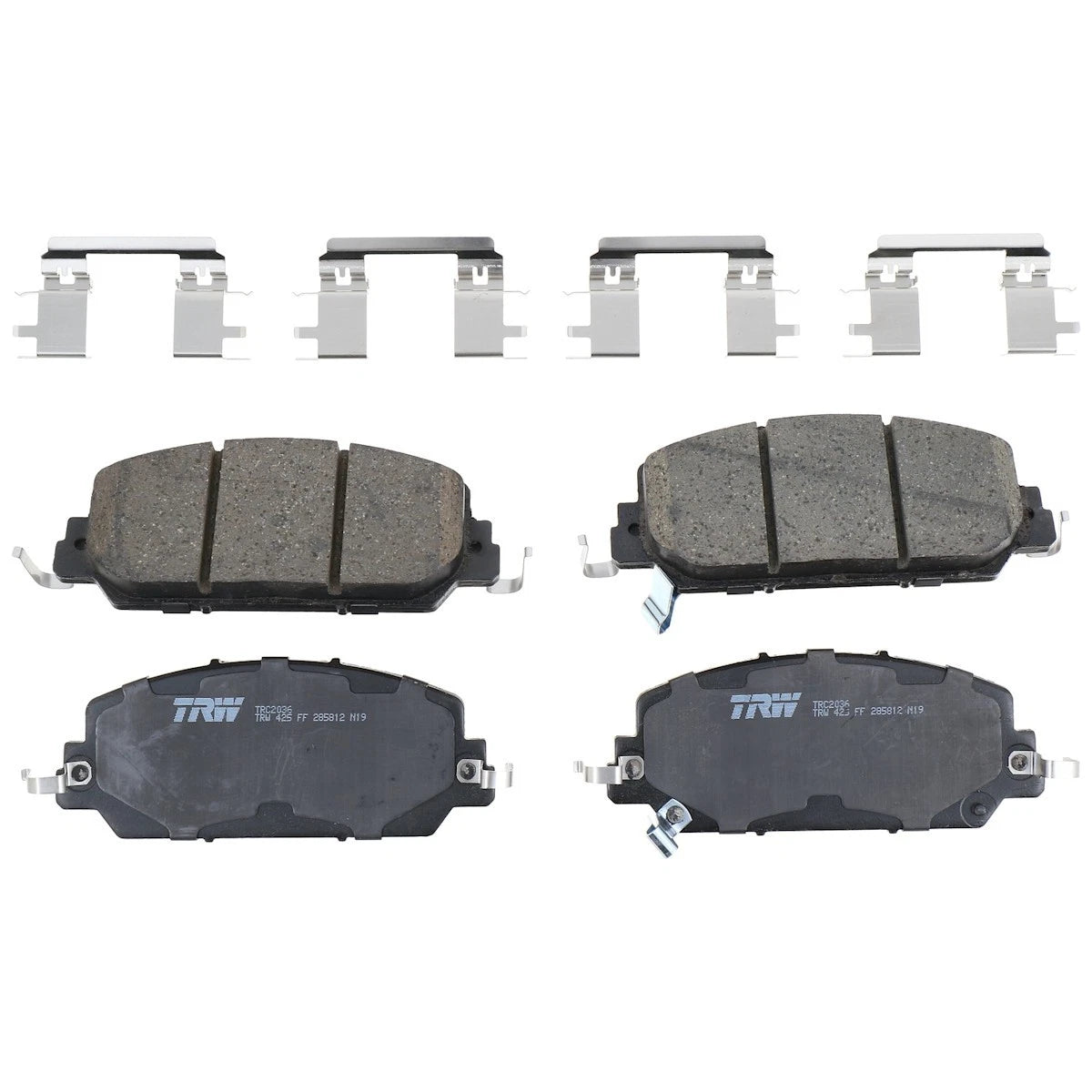 Set of 2 TRC2036 Brake Pad Sets for Honda CR-V (2017–2019) Front