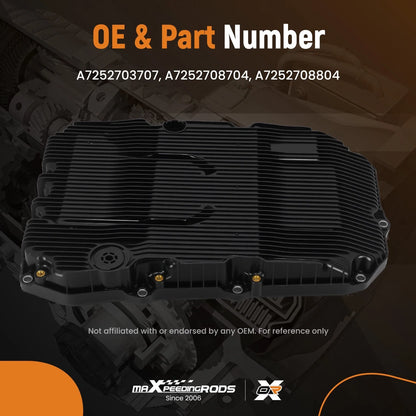 Auto Trans Oil Pan for Mercedes C205 CLS C218 E W212 (2009–2023) A7252708704