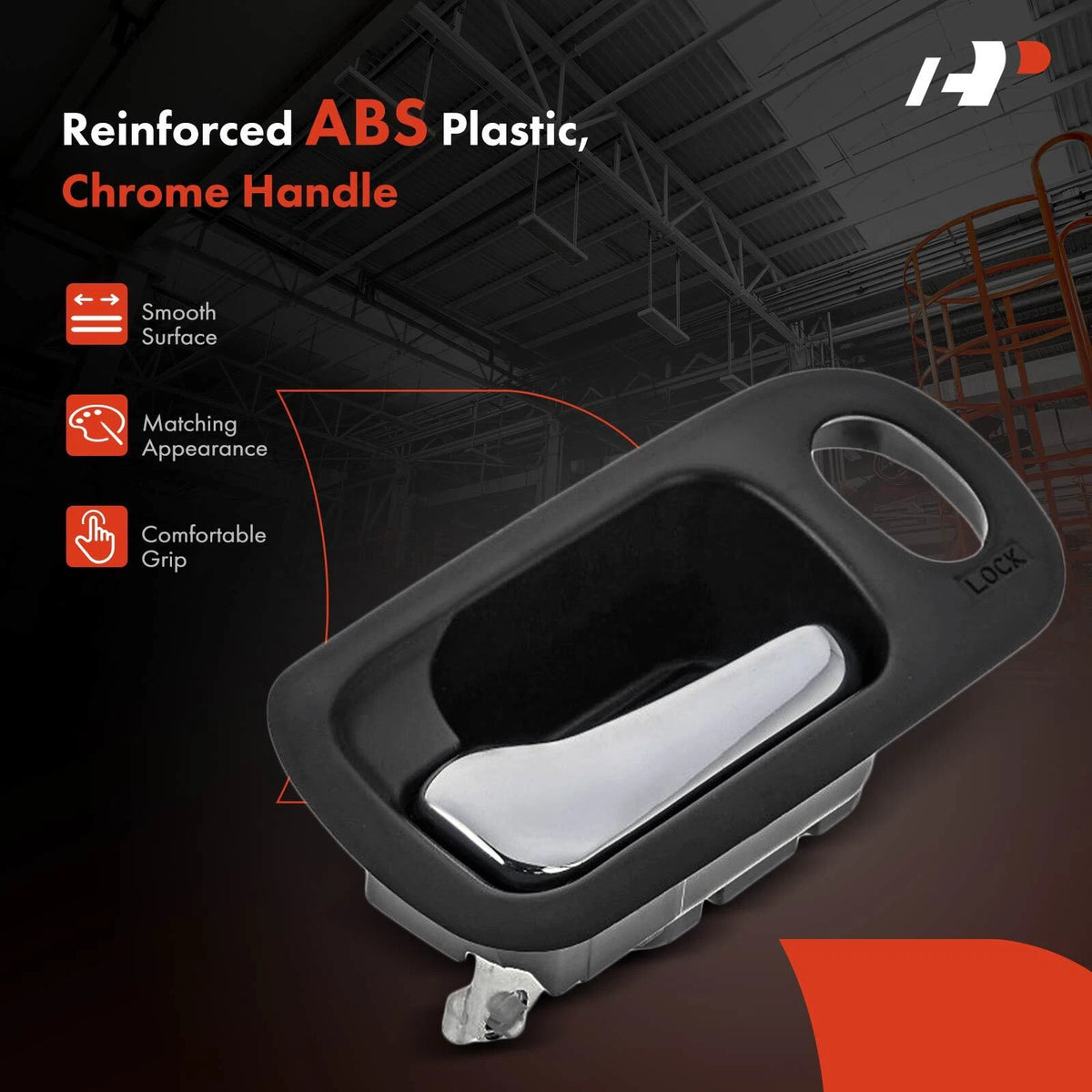 Front Left Chrome Interior Door Handle for Honda CR-V (2002–2006) 72161S9AA01ZACLBH, 92684