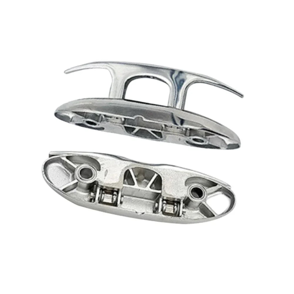 Folding Cleat for Marine Boat Dock 4.5 in & 6 in 316 Stainless Steel