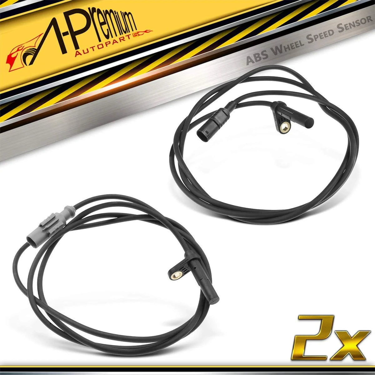 2X Rear ABS Wheel Speed Sensors for Mercedes-Benz Sprinter 3500 (2010–2018)