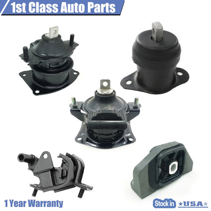 Set of 5 Engine Motor & Transmission Mounts for Honda Accord (2005–2007)