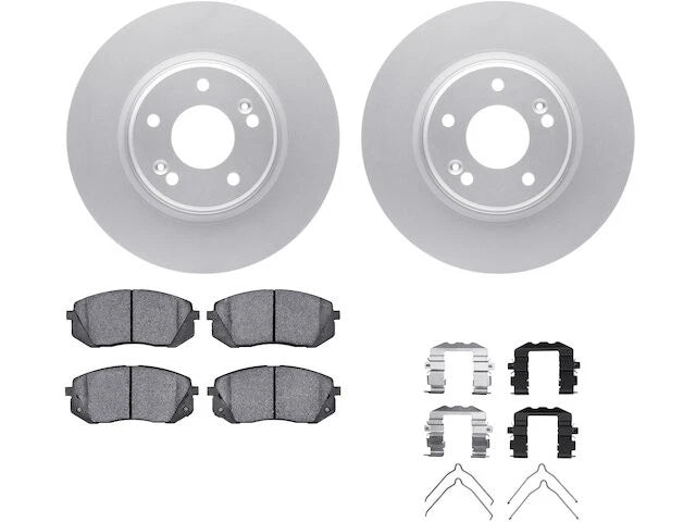 Brake Pad and Rotor Kit for Kia Forte (2020–2024) 47787MNNH