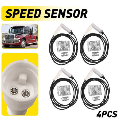 4X ABS Wheel Speed Sensor 970-5012 for Volvo VNL Mack CHU CXU (2000–2023)