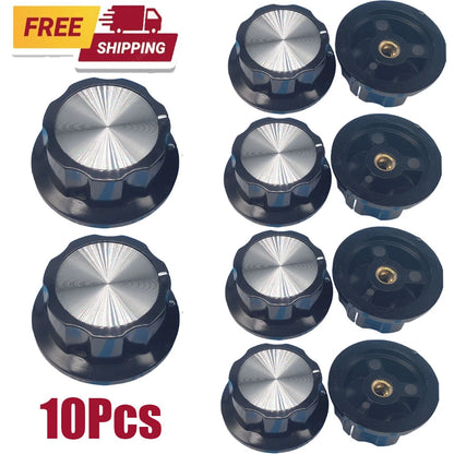 10X Boss Style Knob for Guitars, Ham Radios & FX Pedals