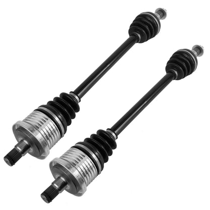 Set of 2 Rear CV Joint Axles for Can-Am Maverick 1000 4x4 (2014–2015) AX251A1004, 705501794, 705502357