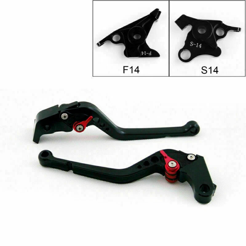 Brake Clutch Levers for Suzuki GSXR1300 GSF GSX Bandit DL1000 SV1000/TL (M543-L018-Black)