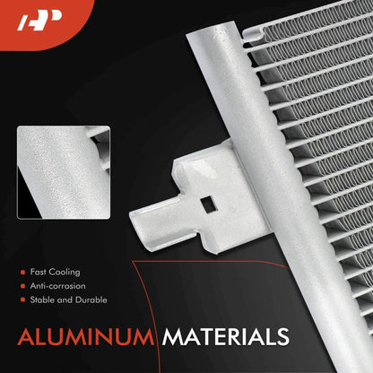 A/C Condenser with Bracket for Audi S4 (2000–2002) AU3030103, 8D0260403G