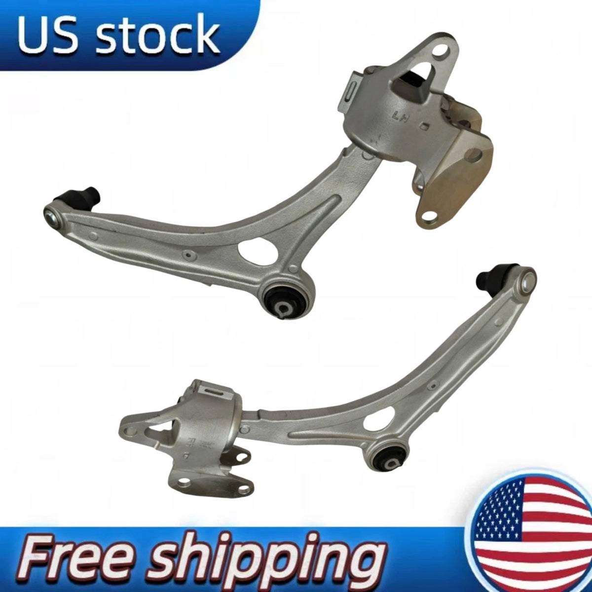 Set of 2 Lower Control Arms for Rover Evoque/Discovery Sport (LR114248, LR146037, LR166006)
