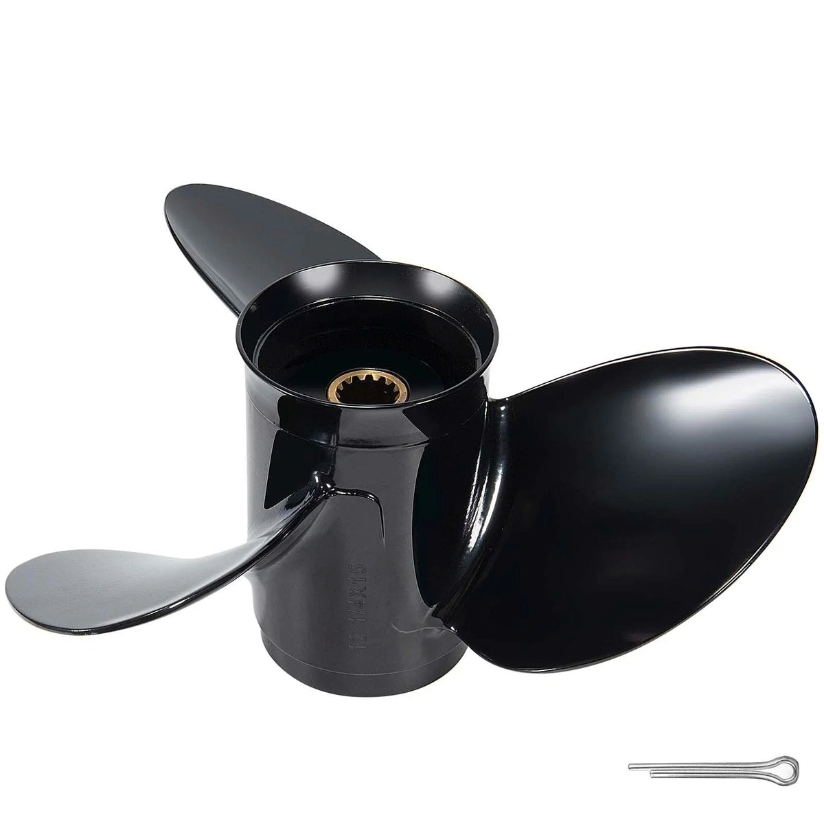 12.25 x 15 Aluminum Outboard Propeller for Evinrude 40-75HP (RH)