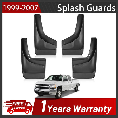 Splash Guards for GMC Yukon XL 1500 and Sierra 1500 (2001–2007)