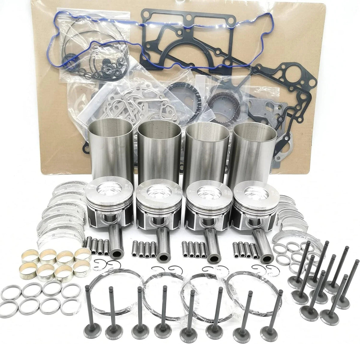 Overhaul Rebuild Kit for Kubota V2607-CR (Engine Replacement Parts)