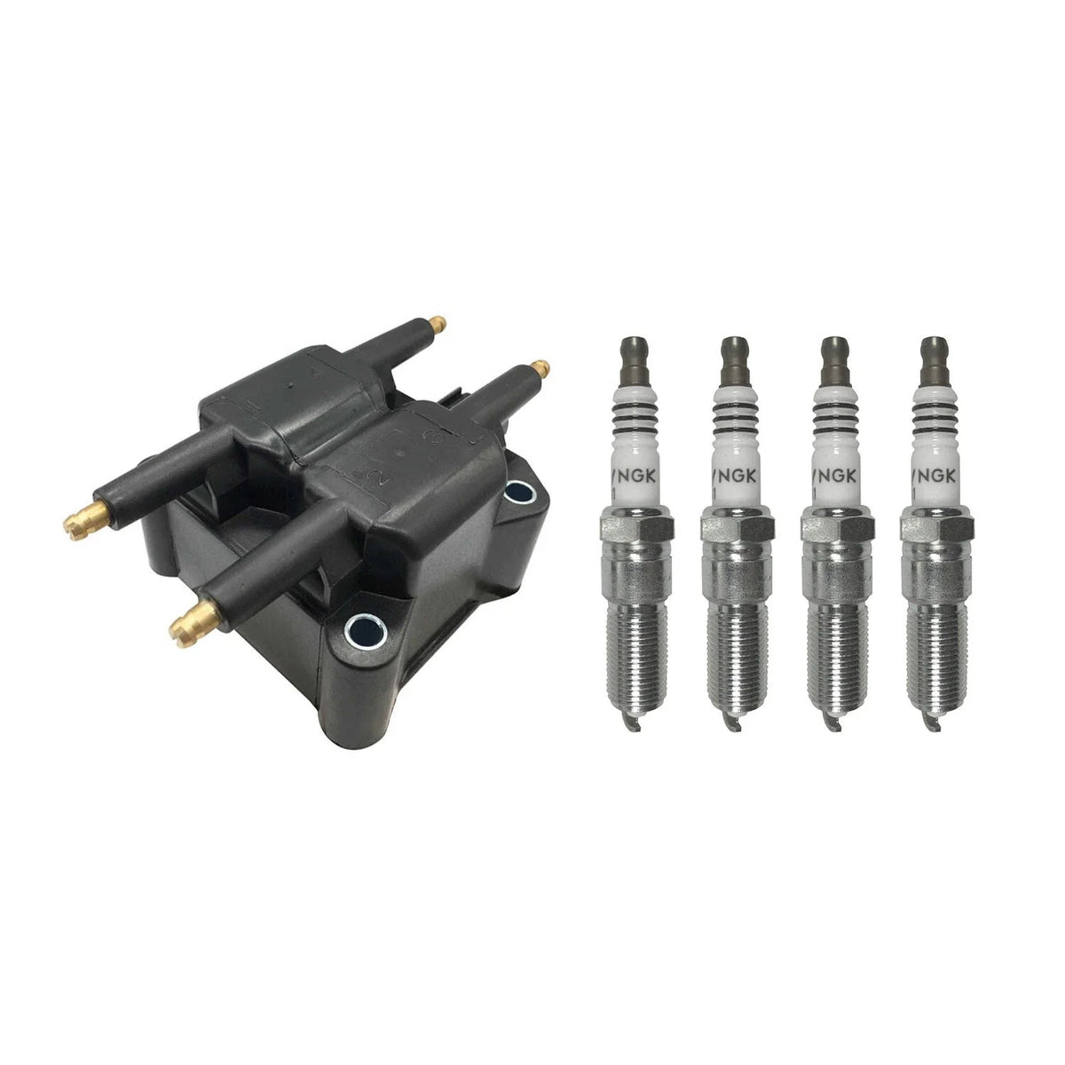 Set of 4 Hitachi Ignition Coils & NGK Iridium IX Spark Plugs for PT Cruiser Neon (2001–2010)
