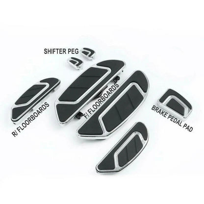 Floorboard Brake Pedal Shift Pegs for Harley Touring Road King (1986–Present)